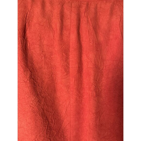 Alfred Dunner Jacket Women’s Orange Faux Suede Lined Studded 22W EUC - Picture 6 of 9